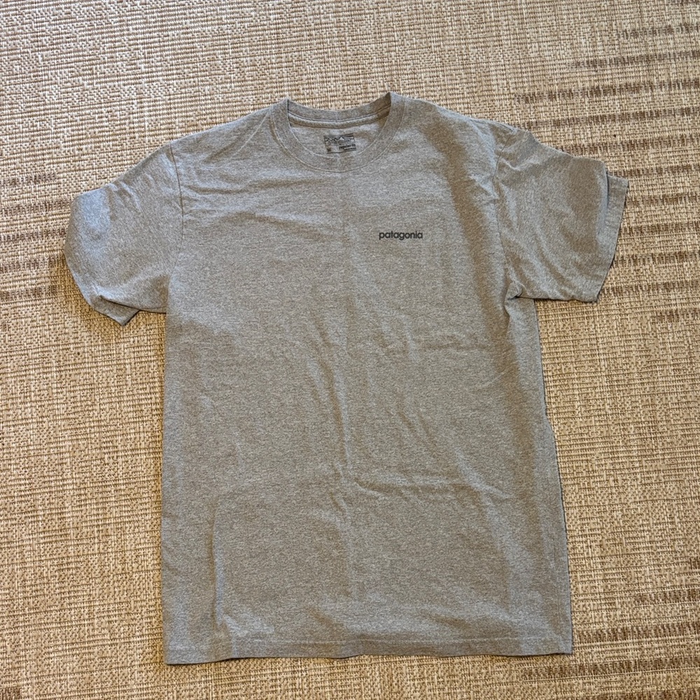 Patagonia Gray short sleeve Tshirt size Large